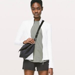 White Lululemon Define Jacket Size 12